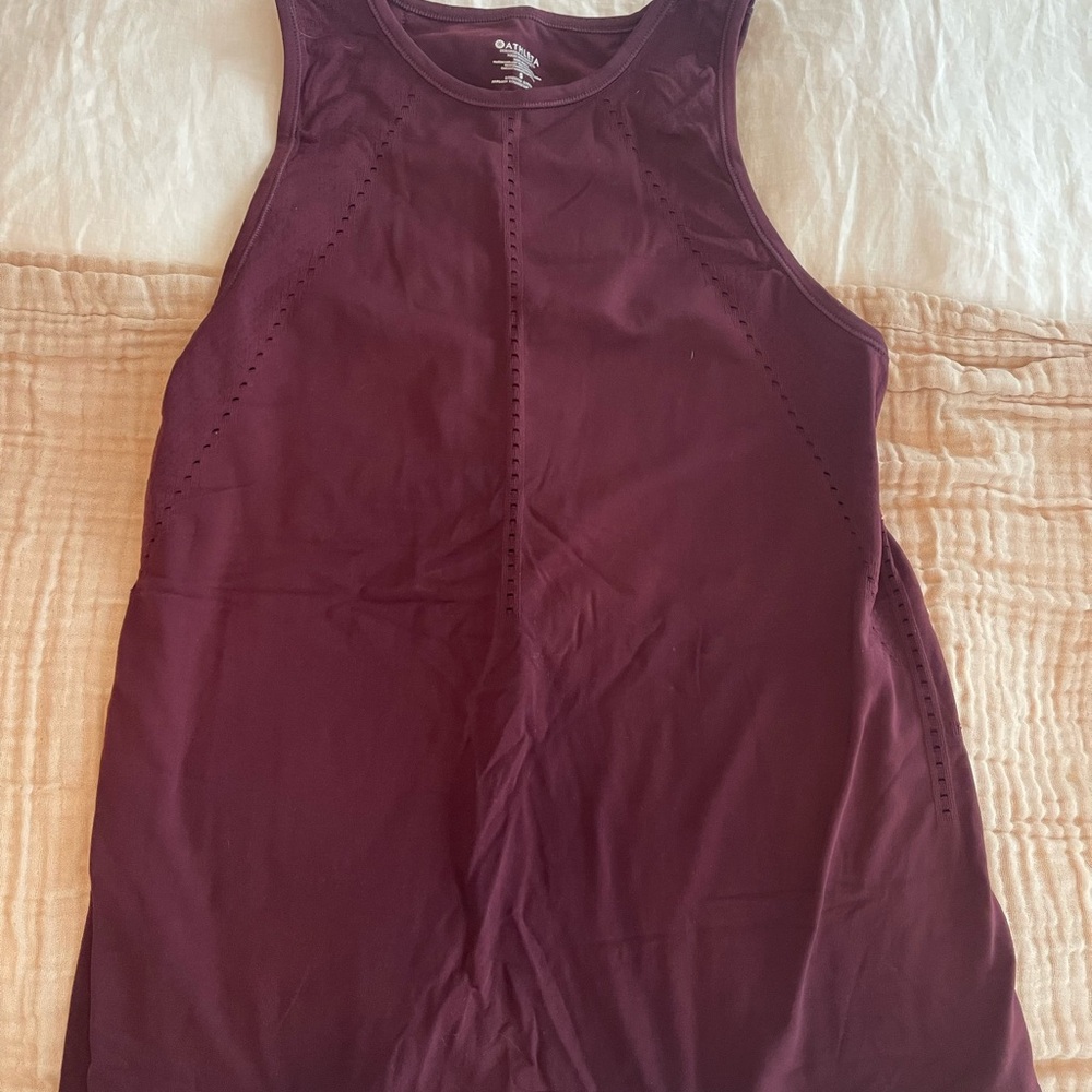 Athleta Women's Deep Burgundy Tank Top